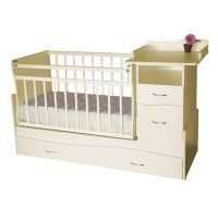 Кровать-трансформер Островок Уюта Чунга-Чанга, цвет: слоновая кость