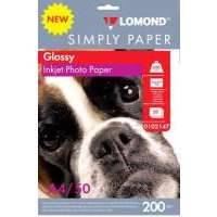Бумага Lomond Simply Papers A4 0102147, 200 г/м², 50 л, белый 0102147