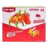 Конструктор гибкий Fun Red Корова, (66 дет.) FRCF009