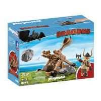 Конструктор Playmobil Драконы Гоббер с катапультой (28 дет.) 