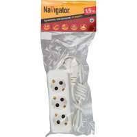 Удлинитель Navigator 71 453 npe-s1-03-500-e-3x0.75