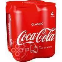 Напиток Coca-Cola 4шт*330мл 