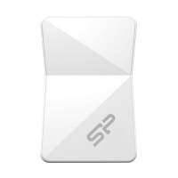 Флешка USB SILICON POWER Touch T08 32Гб, USB2.0, белый [sp032gbuf2t08v1w] SP032GBUF2T08V1W