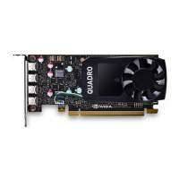 Видеокарта Dell PCI-E Quadro P1000 NV Quadro P1000 4096Mb 128b DDR5/mDPx4 oem 490-BDXN