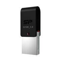 Флешка USB SILICON POWER X31 32Гб, USB3.0, серебристый [sp032gbuf3x31v1k] SP032GBUF3X31V1K