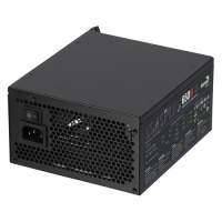 Блок питания AEROCOOL , 650Вт, 140мм, черный, retail KCAS-650M PLUS