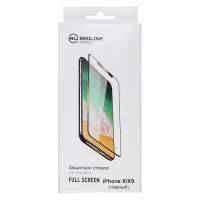 Защитное стекло для экрана REDLINE Full Screen для Apple iPhone X/XS, 1 шт, черный [ут000012297] УТ000012297