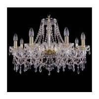 Подвесная люстра Bohemia Ivele Crystal 1403/8/240/G
