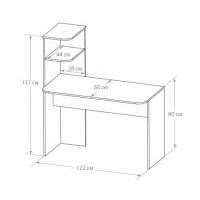 Компьютерный стол Фаворит-Плюс СДН-1 левый венге