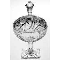 Доза на ножке Crystal Bohemia Pinwheel (БПХ527) 