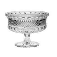 Салатник Crystal Bohemia Alexandria на ножке 25 см 