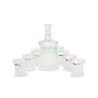 Набор для виски Crystalite Bohemia (990/99999/9/05101/690-709) Штоф 750 мл + 6 стаканов 25 