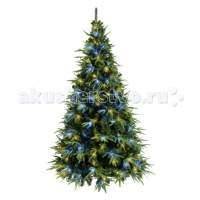 Crystal Trees Искусственная Ель Альба с вплетенной гирляндой 150 см