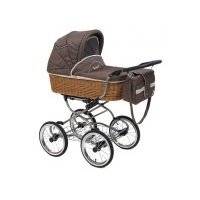 Коляска 3 в 1 Reindeer, Wiklina Eco-line set 3 шоколадный 