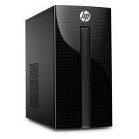 Компьютер HP 460-p208ur, Intel Core i5 7400T, DDR4 8Гб, 1000Гб, NVIDIA GeForce GTX 1050 - 2048 Мб, Windows 10, черный [4uh34ea] 4UH34EA