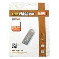 Флешка USB DATO DS7016 64Гб, USB2.0, серебристый [ds7016-64g] DS7016-64G