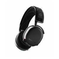 Наушники с микрофоном STEELSERIES Arctis 7 2019 Edition, мониторы, радио, черный [61505] 61505