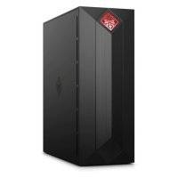 Компьютер HP OMEN 875-0003ur, Intel Core i3 8100, DDR4 8Гб, 1000Гб, 128Гб(SSD), NVIDIA GeForce GTX1050Ti - 4096 Мб, CR, Free DOS 2.0, черный [4ua33ea] 4UA33EA