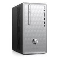 Компьютер HP Pavilion 590-p0009ur, Intel Core i5 8400, DDR4 8Гб, 1000Гб, 16Гб Intel Optane, NVIDIA GeForce GTX 1050 - 2048 Мб, DVD-RW, CR, Windows 10, серебристый и черный [4gl52ea] 4GL52EA