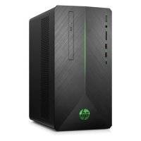 Компьютер HP Pavilion 690-0006ur, Intel Core i5 8400, DDR4 16Гб, 1000Гб, 128Гб(SSD), NVIDIA GeForce GTX 1060 - 6144 Мб, DVD-RW, CR, Windows 10, темно-серый [4gl40ea] 4GL40EA