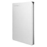 Внешний жесткий диск TOSHIBA Canvio Slim , 1Тб, серебристый HDTD310ES3DA