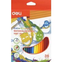 Карандаши 36 цветов акварельные Color Emotion липа (EC00730) 