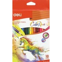 Карандаши 18 цветов ColoRun тополь (EC00310) EC00310 ColoRun