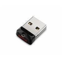 Флешка USB SANDISK Cruzer Fit 32Гб, USB2.0, черный [sdcz33-032g-g35] SDCZ33-032G-G35