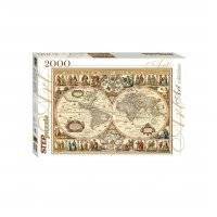 Пазл Step Puzzle Art Collection Историческая карта мира