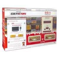 Игровая консоль DENDY Retro Genesis 300 игр, два беспроводных джойстика, HD Wireless, белый/красный CONSKDN77