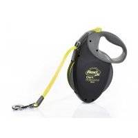 Flexi Рулетка Giant Professional ленточная 50кг, 10м, до 50 кг, цвет: черный Giant Neon Professional
