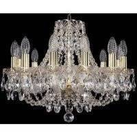 Подвесная люстра Bohemia Ivele Crystal 1406/12/160/G