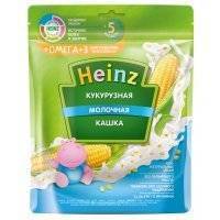 Кашка Heinz кукурузная с молоком, пауч, 200гр 