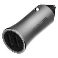 Автомобильное зар./устр. Xiaomi Mi Car Charger Pro 2.4A серый (GDS4104GL) GDS4104GL
