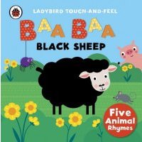 Baa, Baa, Black Sheep- ouch-and-feel rhymes, board 