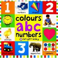 Colours, ABC, Numbers (board book)
