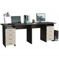 Стол письменный Мастер Тандем-3 венге / дуб молочный