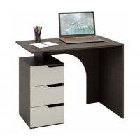 Компьютерный стол Мастер Нейт-1 МСТ-СТН-01-ВД-16 венге / дуб молочный