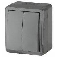 Двойной выключатель ЭРА 11-1404-03