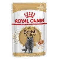 Корм для кошек ROYAL CANIN для британской короткошерстной, в соус конс. 85г