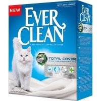 Наполнитель для кошачьего туалета EVER CLEAN Total Cover комкующийся с микрогранулами 10л