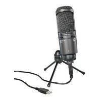 Микрофон AUDIO-TECHNICA , черный AT2020USB+