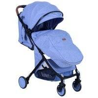 Прогулочная коляска Nuovita Giro Lux, цвет: denim nero 