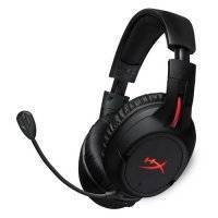 Гарнитура игровая HYPERX Cloud Flight, накладные, радио, черный [hx-hscf-bk/em] HX-HSCF-BK/EM