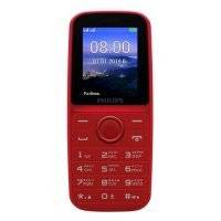 Мобильный телефон PHILIPS Xenium E109, красный 867000159259
