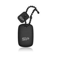 Флешка USB SILICON POWER Jewel J07 16Гб, USB3.0, темно-серый [sp016gbuf3j07v1t] SP016GBUF3J07V1T