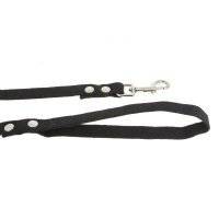 Каскад Поводок брезентовый со стальным карабином, 20 мм*10.0 м