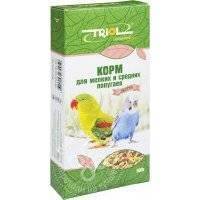 Корм для мелких и средних попугаев Тriol Standard Экстра 500г Экстра