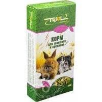 Корм для шиншил и декоративных кроликов Triol Криспи 500г 
