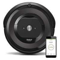 Робот-пылесос IROBOT , серый/черный ROOMBA E5